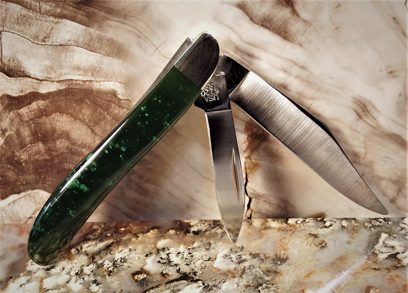 Cassiar Jade Knife by Michael Hoover, 