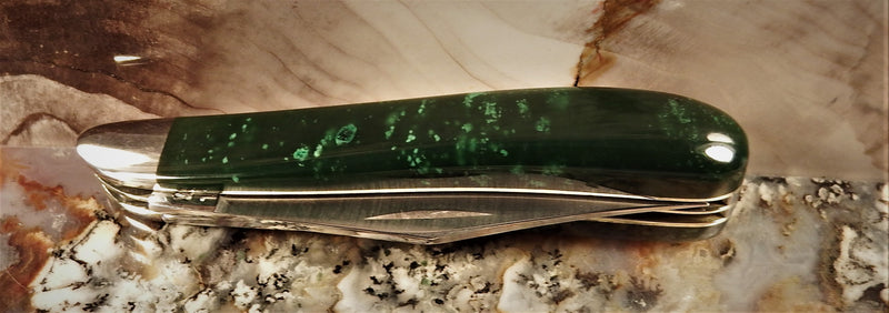 Cassiar Jade Knife by Michael Hoover, 