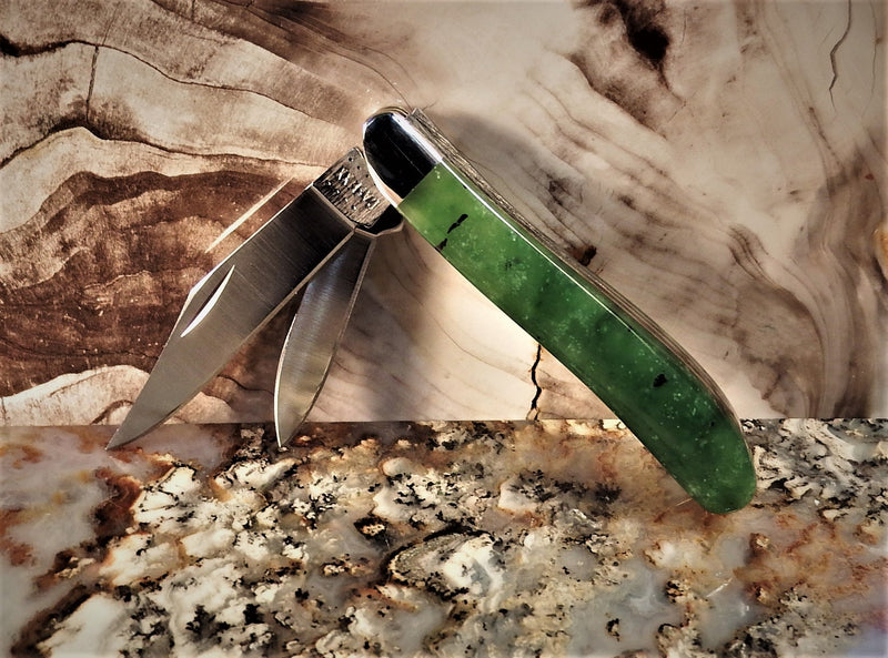Ogden Jade Knife by Michael Hoover, 