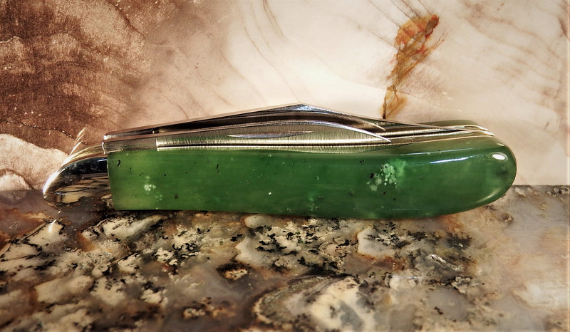 Ogden Jade Knife by Michael Hoover, 