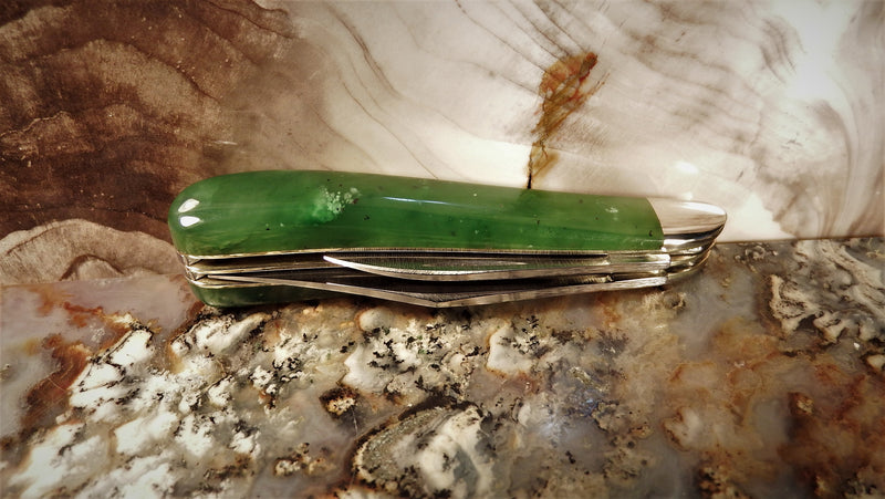 Ogden Jade Knife by Michael Hoover, 
