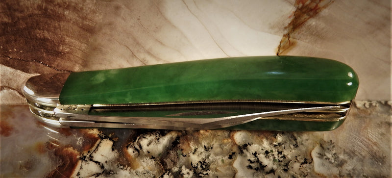 Canadian Jade Knife by Michael Hoover, 