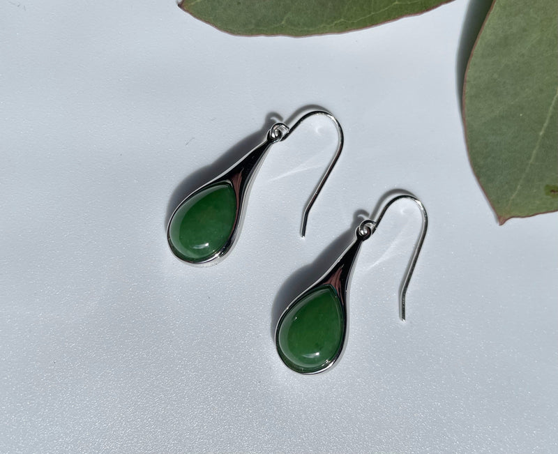 Jade Earrings, KH0409