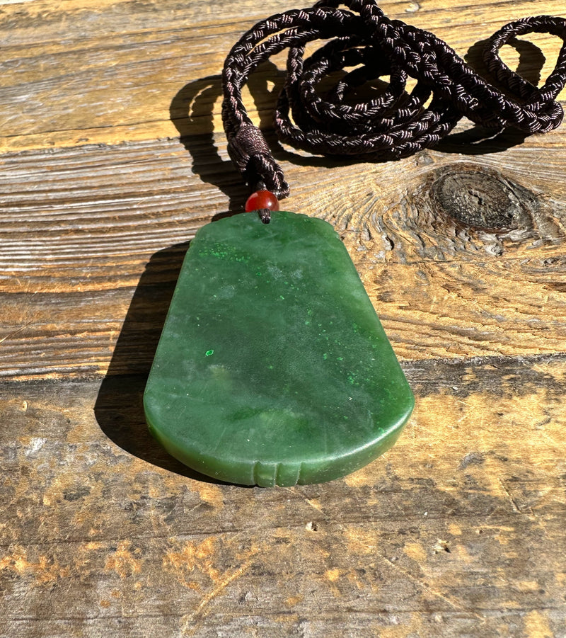 Canadian Jade Rooster Pendant - 50mm*