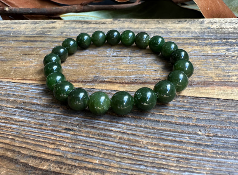 10mm Bead Bracelet, 7.25"*