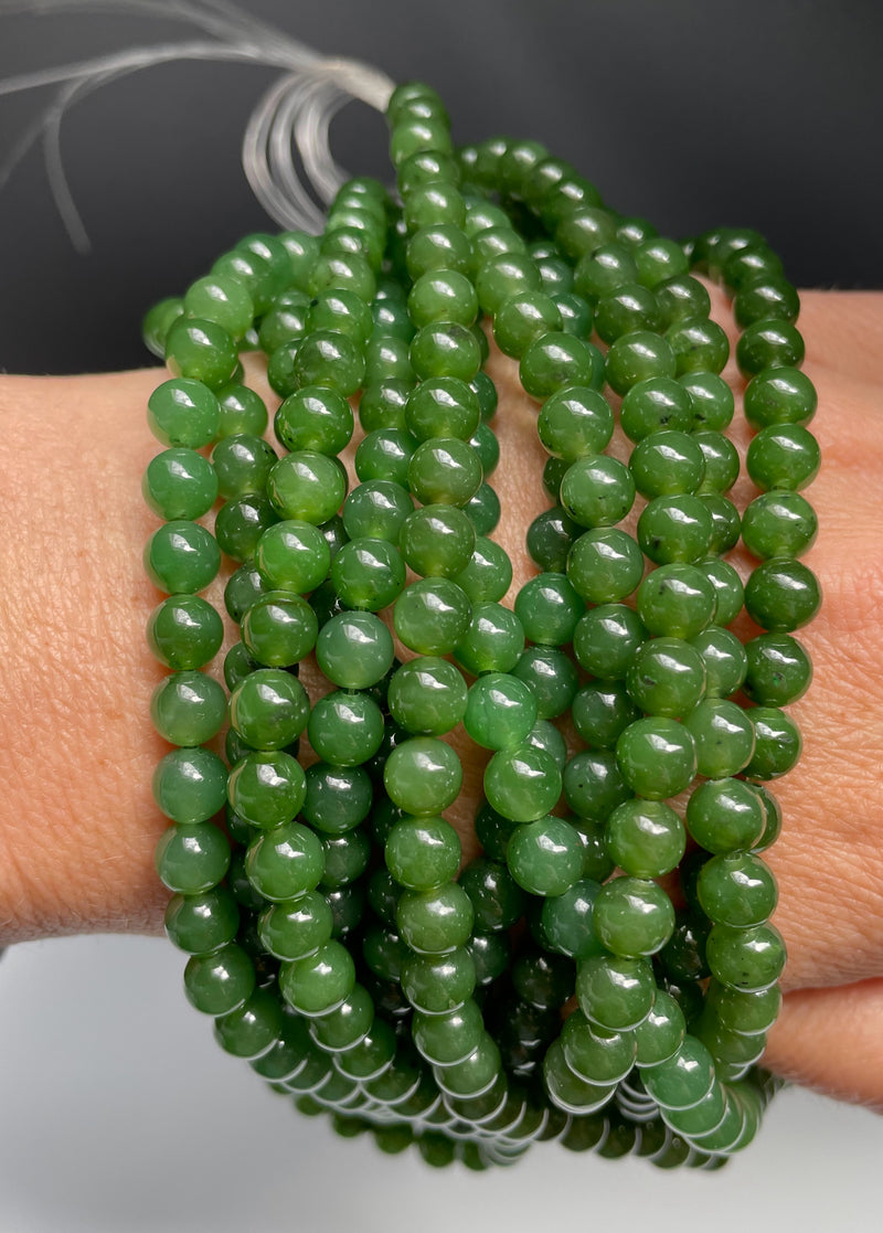 6mm Unstrung Beads, 16"