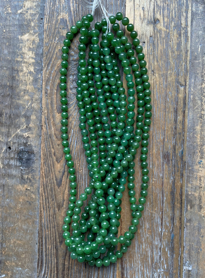 6mm Unstrung Beads, 16"