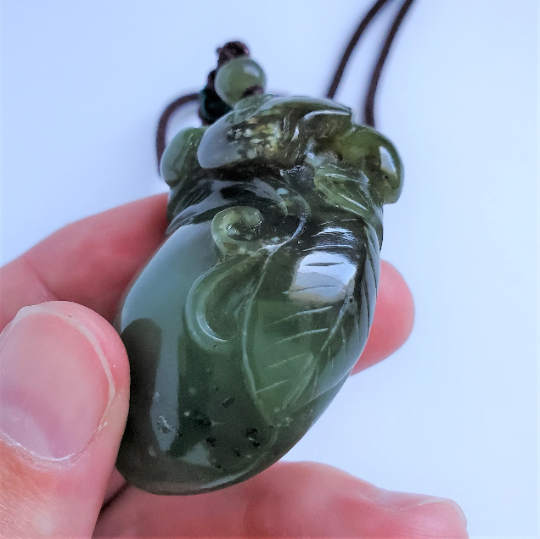 Canadian Jade Pendant, 48mm*