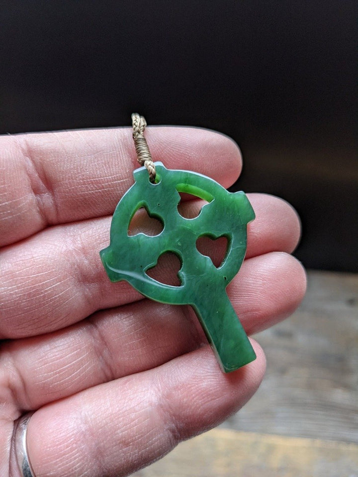 Jade Celtic Cross