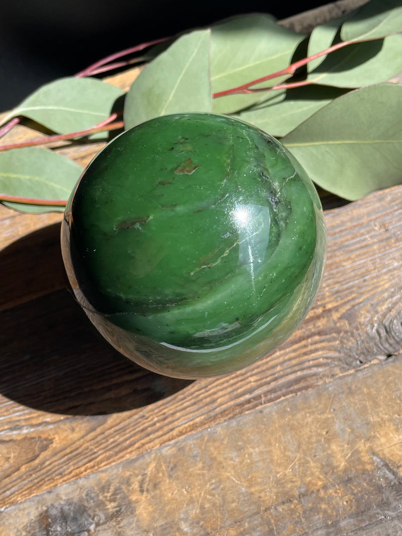 Canadian Jade 80mm Sphere*