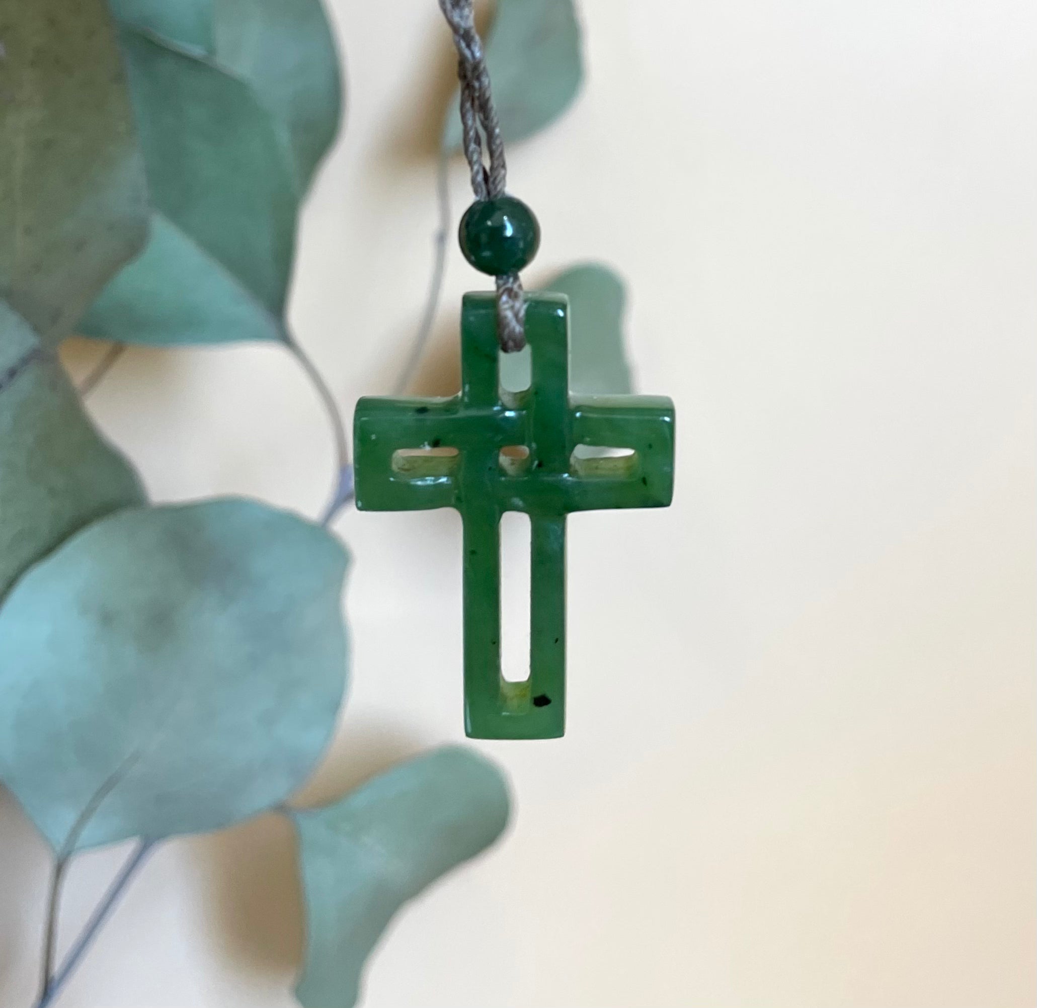 Solid Jade Canadian Nephrite Jade Cross – Jade Mine