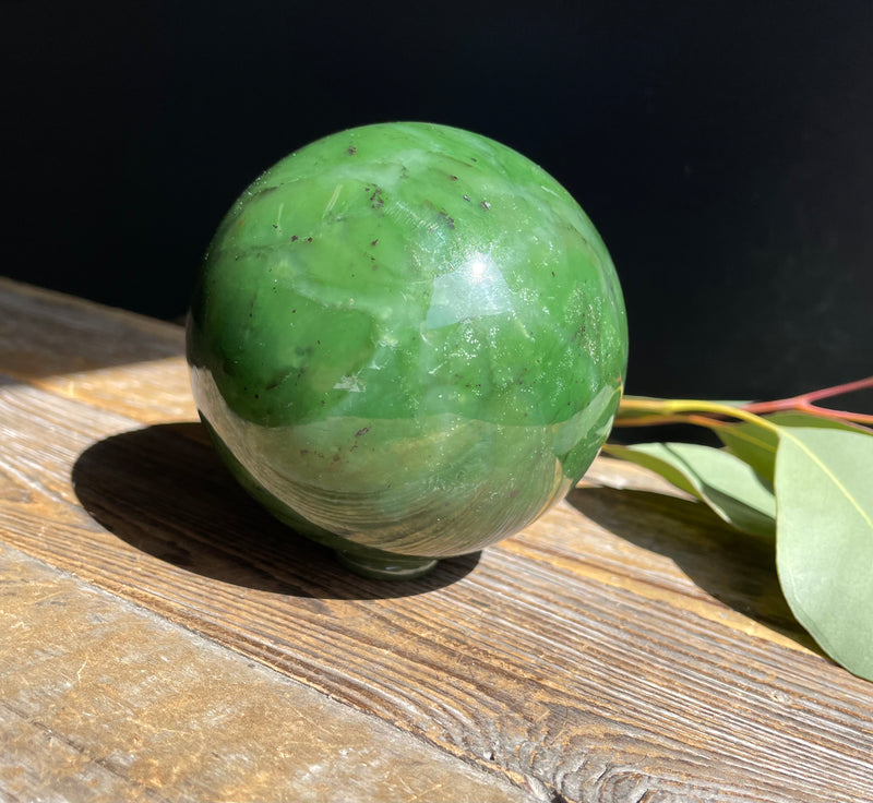 Canadian Jade 80mm Sphere*