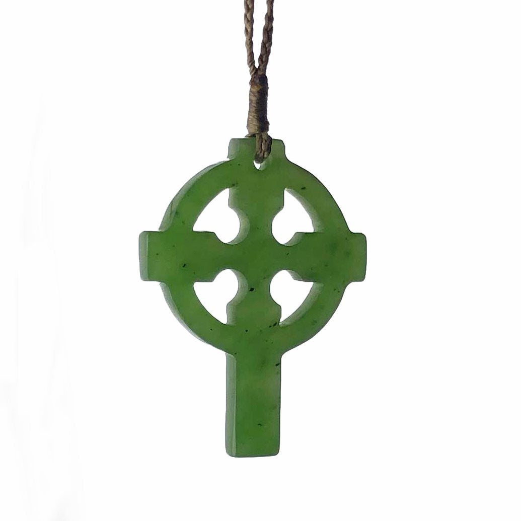 Jade Celtic Cross