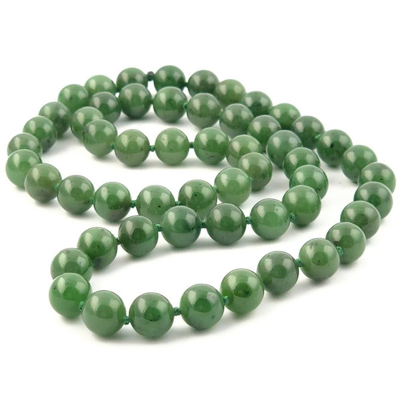 10mm Jade Strung Beads,