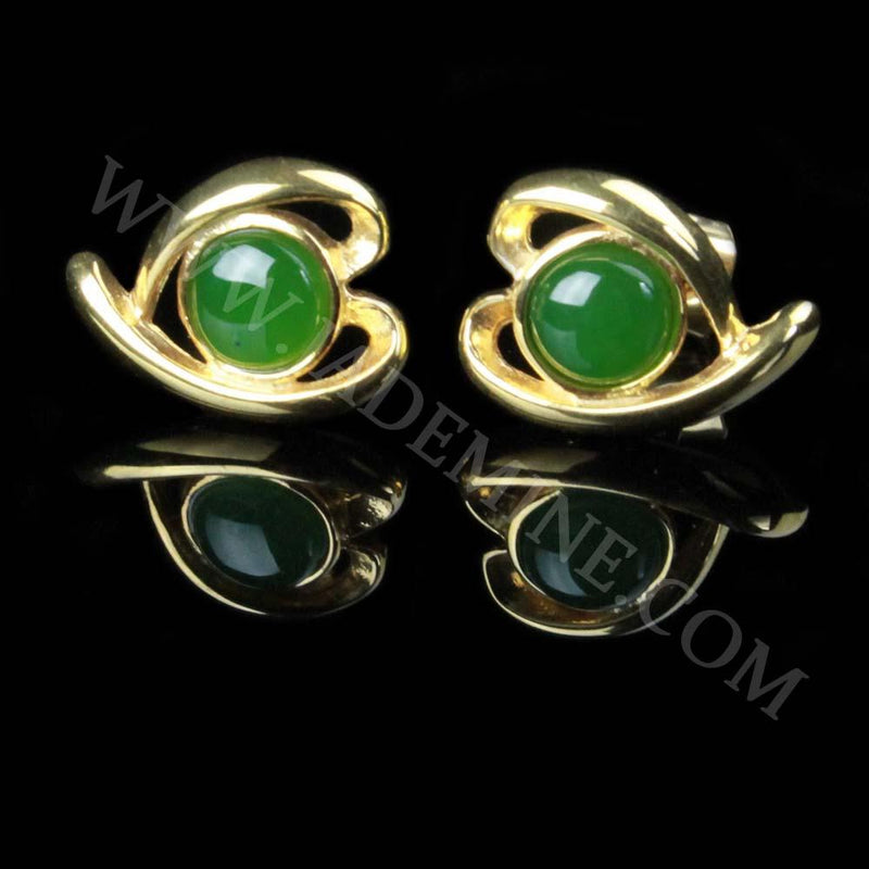 Jade Earrings, E0016