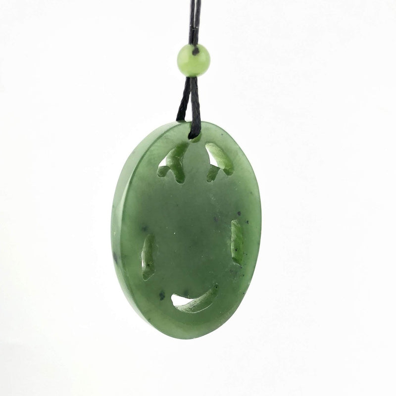 Jade Turtle Pendant, 35mm