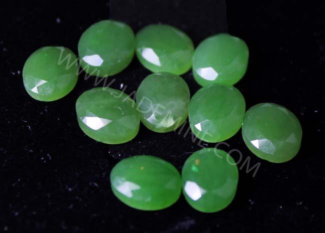 A Grade Faceted Cabochon 8x10mm