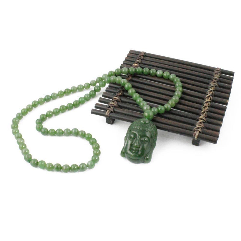 Canadian Jade Buddha Necklace