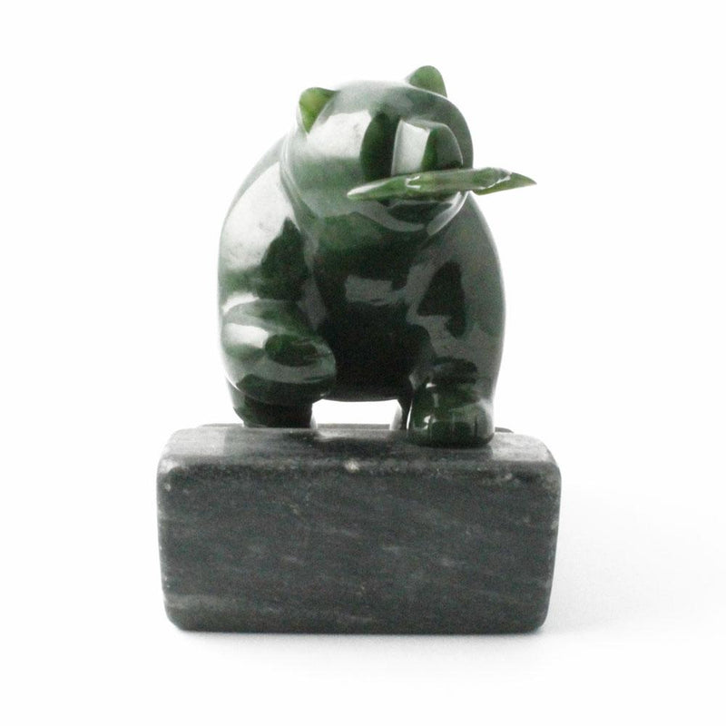 Jade Grizzly with Fish on base, 5*