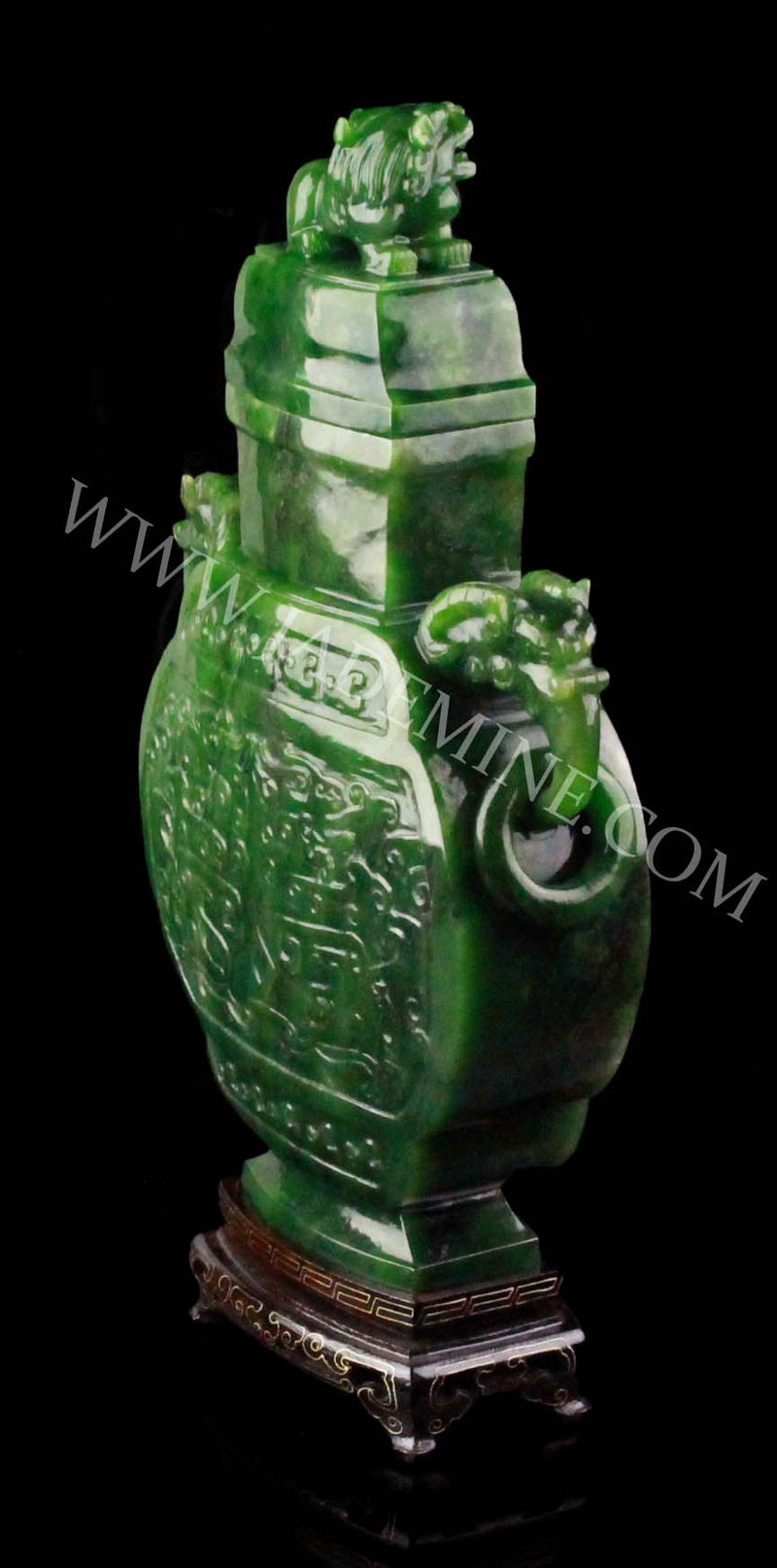 Polar Jade Urn, 11"