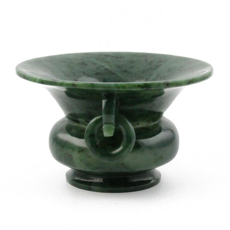 Wide Rimmed Jade Vase*