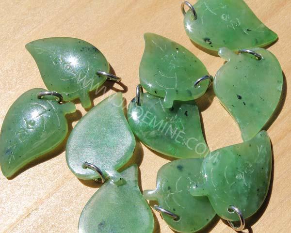 Jade Leaf Charm, 2680-3P Sale