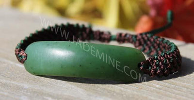 Bracelet En Corde Tressée À La Main En Jade Fait Maison - Temu Canada