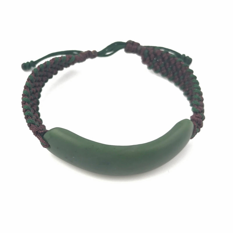Jade matte bracelet