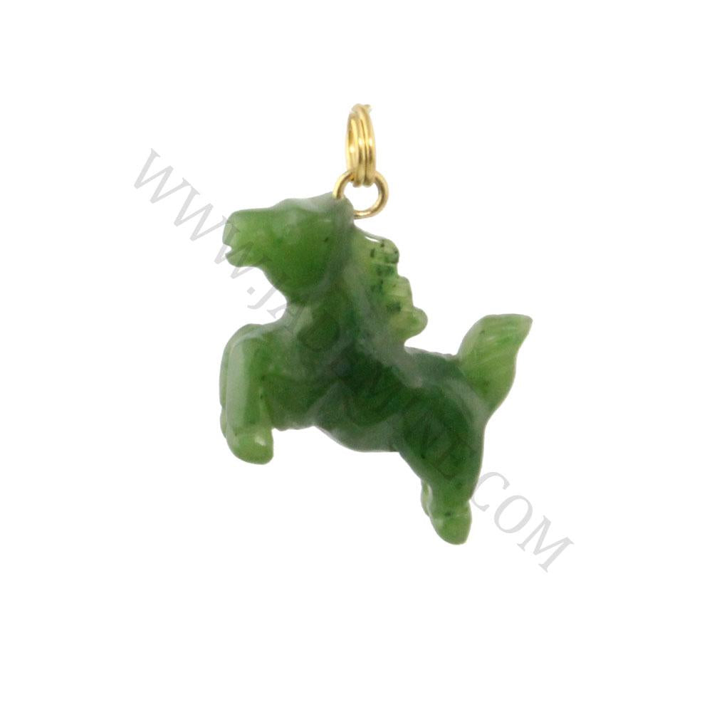 Canadian Jade Horse Charm/Pendant 20mm – Jade Mine